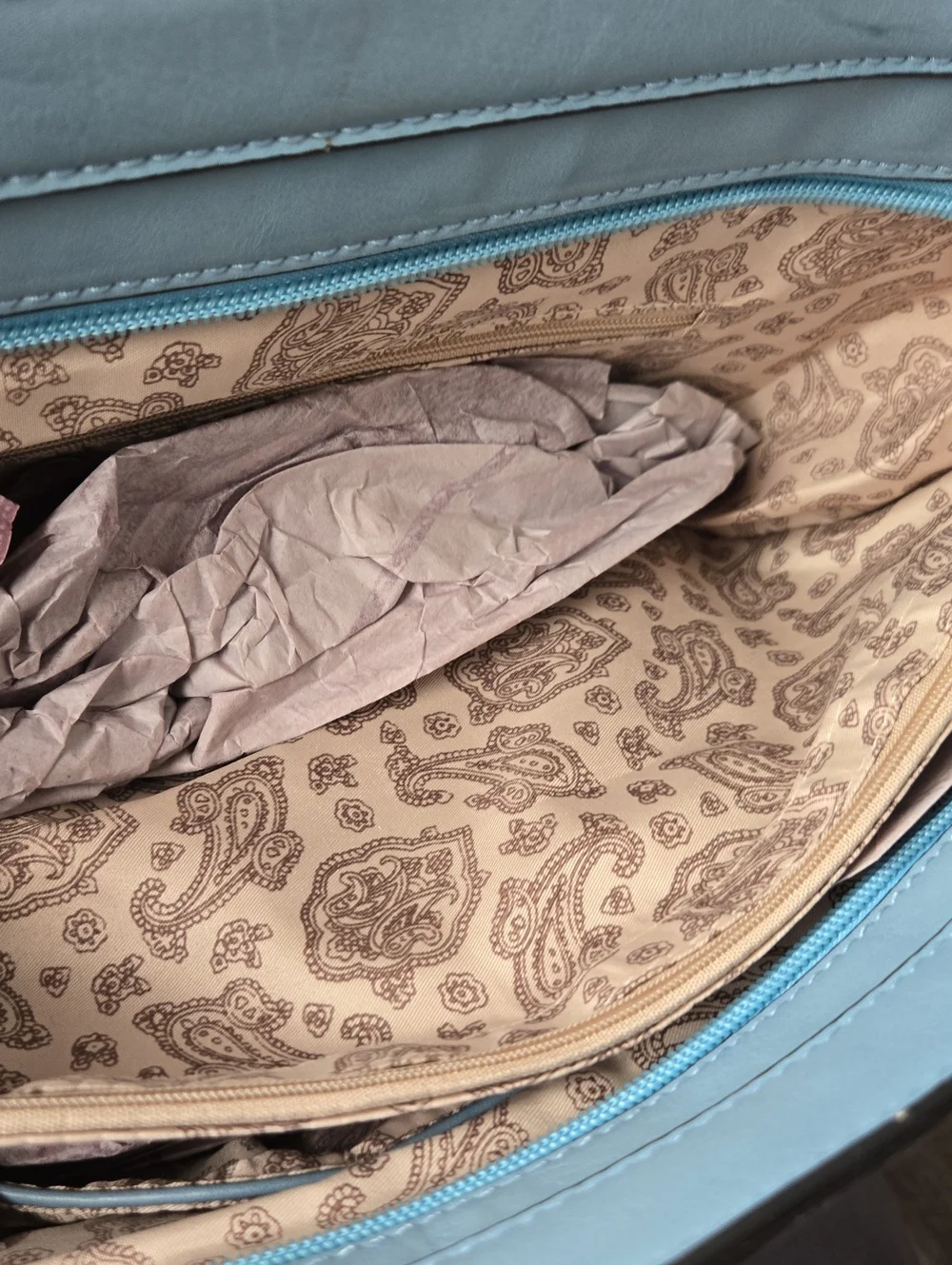 NWT Blue Portola Purse